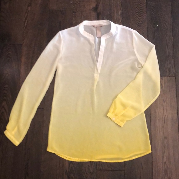 Banana Republic Sheer Blouse - Picture 2 of 4